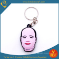 China Customized Cheap Cartoon Style PVC Key Ring for Souvenir in High Quality